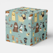 Türkisches Hundemuster Geschenkschachtel (Rückseite)