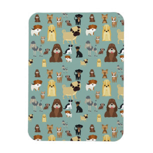 Türkisches Hundemuster Magnet