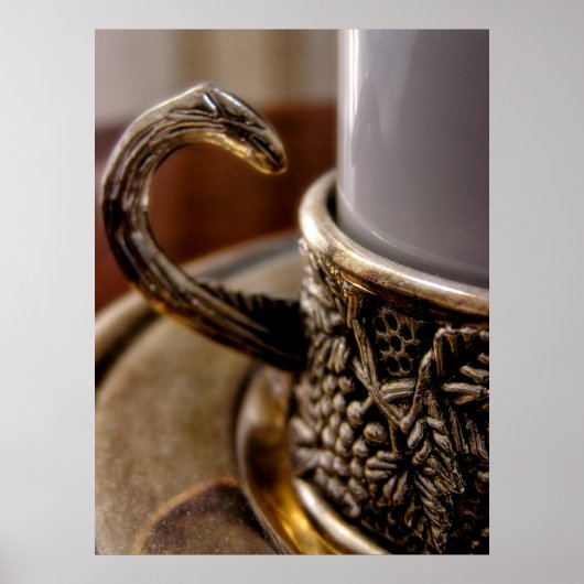 türkisches Kaffeeposter Poster (Vorne)