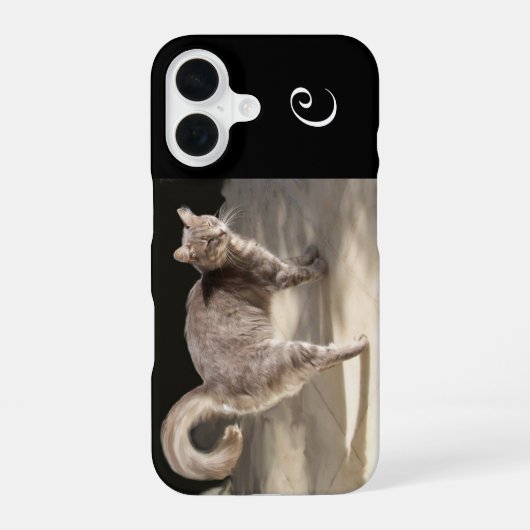 TÜRKISCHES KATMONOGRAMM iPhone 16 HÜLLE (Rückseite)