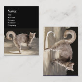 TÜRKISCHES KATMONOGRAMM VISITENKARTE (Vorne/Hinten)