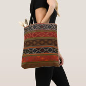 Türkisches Kilim Pattern farbenfrohe Tribal Tasche (Von Nahem)