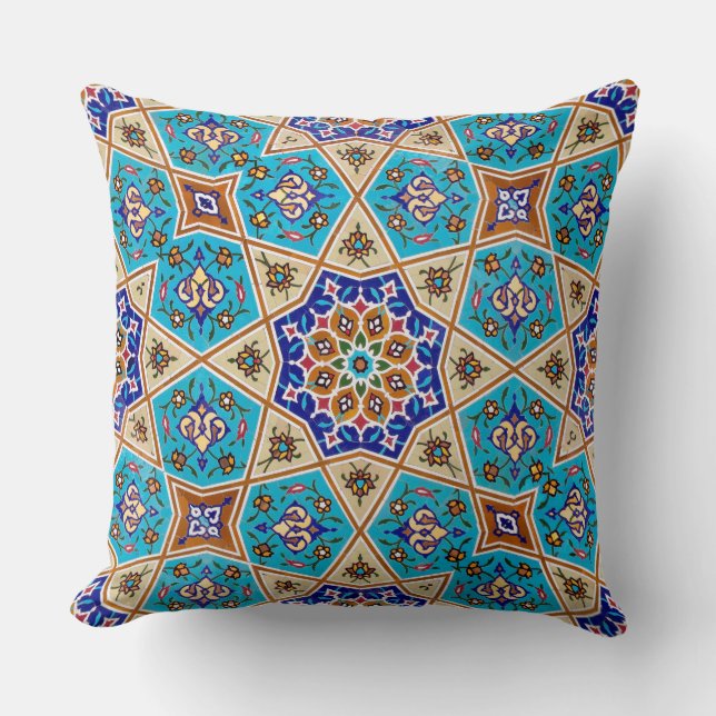Türkisches Knot Pillow Kissen (Vorderseite)