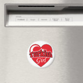 Türkisches Mädchen Magnet (In Situ (Geschirrspüler))