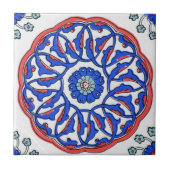 Türkisches Mandala-Muster Fliese (Vorderseite)