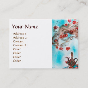 TÜRKISCHES MÄRCHEN Orientalische Schönheit,Mode,Sc Visitenkarte