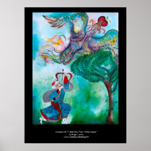 TÜRKISCHES MÄRCHEN / PHÖNIX UND BOGENSCHÜTZE POSTER