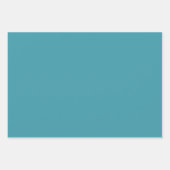 Türkisches Meer Geschenkpapier Set (Vorderseite 3)