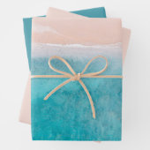Türkisches Meer Geschenkpapier Set (Beispiel)