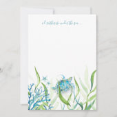 Türkisches Meer Mitteilungskarte (Vorderseite)