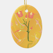 Türkisches Mohn Keramikornament (Hinten)