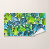 Türkisches Muster Badhandtuch Set (Handtuch)