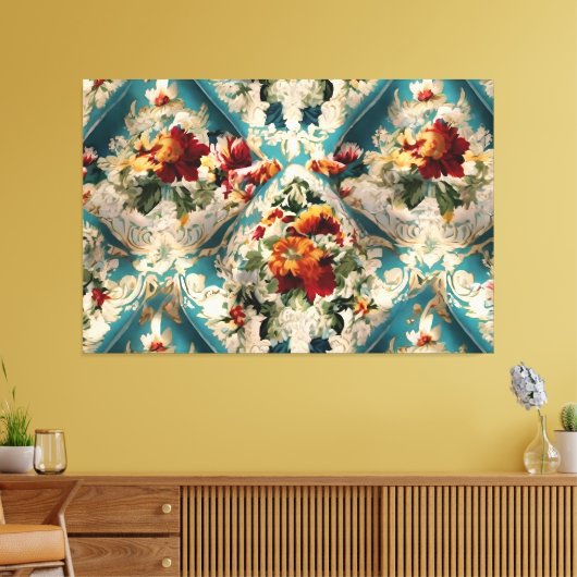 Türkisches Muster Leinwanddruck (Insitu (Wohnzimmer))