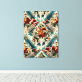 Türkisches Muster Leinwanddruck (Insitu (Holzboden))