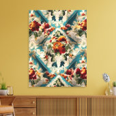 Türkisches Muster Leinwanddruck (Insitu (Wohnzimmer))