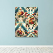 Türkisches Muster Leinwanddruck (Insitu (Holzboden))