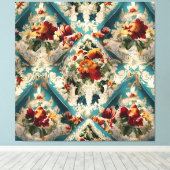 Türkisches Muster Leinwanddruck (Insitu (Holzboden))