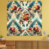 Türkisches Muster Leinwanddruck (Insitu (Wohnzimmer))