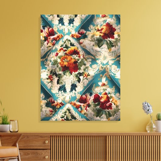 Türkisches Muster Leinwanddruck (Insitu (Wohnzimmer))