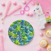 Türkisches Muster Pappteller (Party)