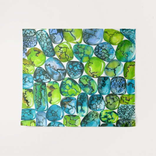 Türkisches Muster Wandteppich (Vorderseite (Horizontal))