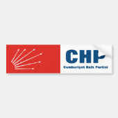 Türkisches Party KWK Autoaufkleber (Vorne)