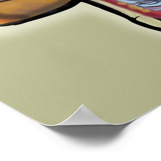 Türkisches Poster (Ecke)