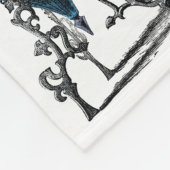 Türkisches Rauchrohr hookah shisha Fleecedecke (Ecke)