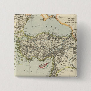 Türkisches Reich, Griechenland, Rumänien Button