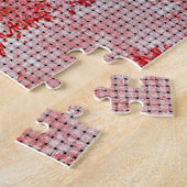 Türkisches Rosenwebmuster Puzzle (Seite)