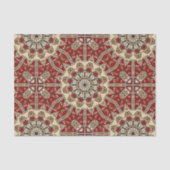 Türkisches Teppich-Kaleidoskop Seidenpapier (Vorderseite)