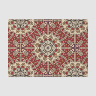 Türkisches Teppich-Kaleidoskop Seidenpapier