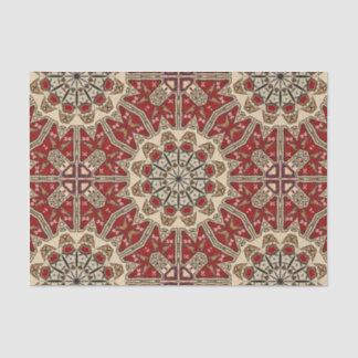 Türkisches Teppich-Kaleidoskop Seidenpapier