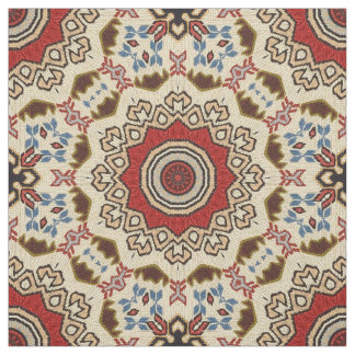Türkisches Teppich-Kaleidoskop Stoff