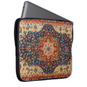Türkisches Teppichmuster aus Oriental Laptopschutzhülle (Vorne Rechts)