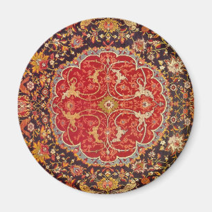 Türkisches Teppichrundmagnet Magnet