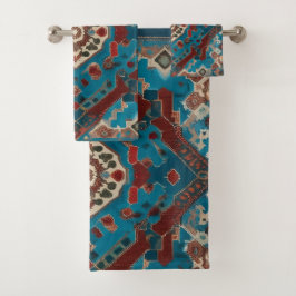 Türkisches Trendy Schöne alte Mustersammlung Badhandtuch Set