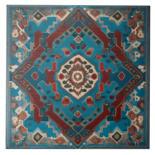 Türkisches Trendy Schöne alte Mustersammlung Fliese (Vorderseite)