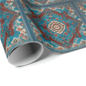 Türkisches Trendy Schöne alte Mustersammlung Geschenkpapier (Rolleneckpunkt)
