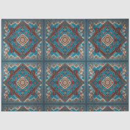 Türkisches Trendy Schöne alte Mustersammlung Seidenpapier