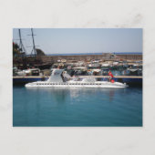 Türkisches Unterseeboot Postkarte (Vorderseite)