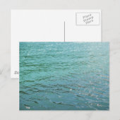 Türkisches Wasser Postkarte (Vorne/Hinten)