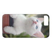 Türkisches weißes Kätzchen Case-Mate iPhone Hülle (Rückseite (Horizontal))