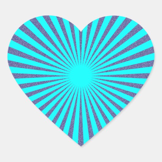 Türkisches Ziel - Herz-Aufkleber (Vorderseite)