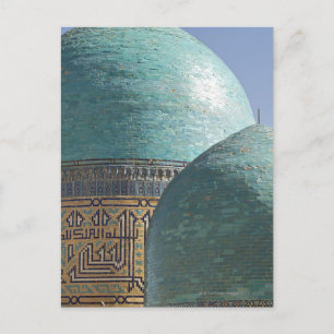 Türkisdomen, Shahr i Zindah Mausoleum Postkarte