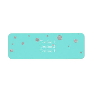 Türkise Blaue & Schleife Hochzeit