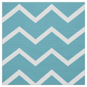 Türkise Chevron-Bezugsstoff Stoff