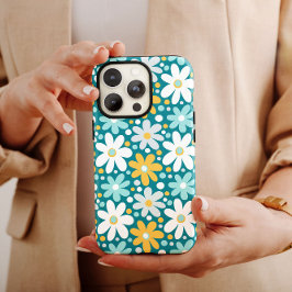 Türkise Daisy Blume | iPhone 14 Case-Mate Case-Mate iPhone 14 Hülle