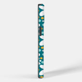 Türkise Daisy Blume | iPhone 14 Case-Mate Hülle (Rückseite / Rechts)