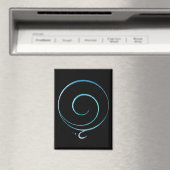 Türkise Dankbarkeit Magnet (In Situ (Geschirrspüler))